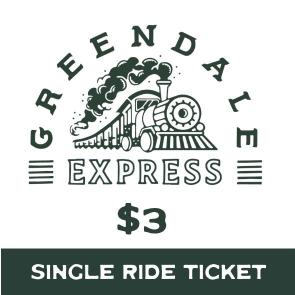 Greendale Express - Single Ride Train ticket